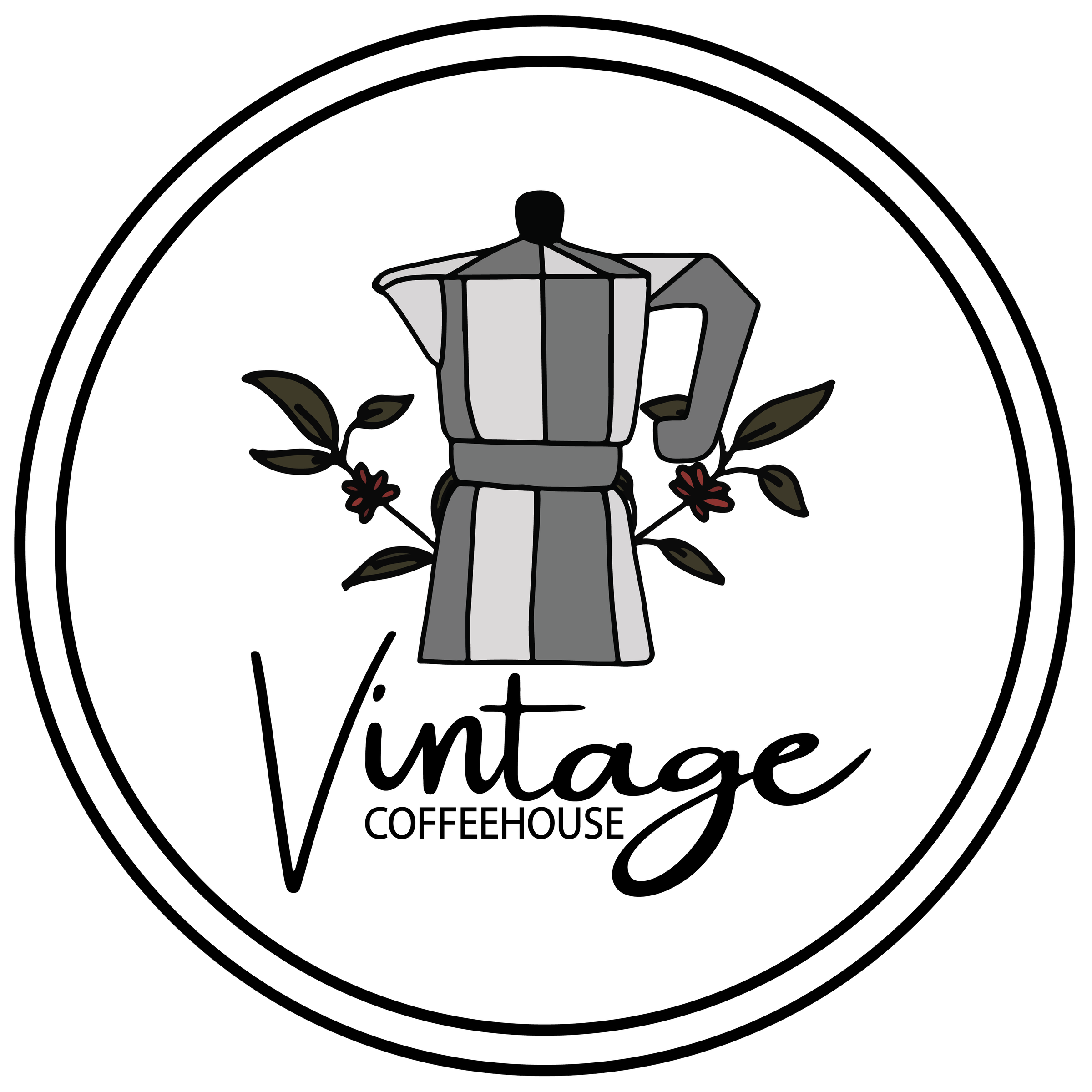 Vintage Coffee House Logo vintage-coffee-house-logo